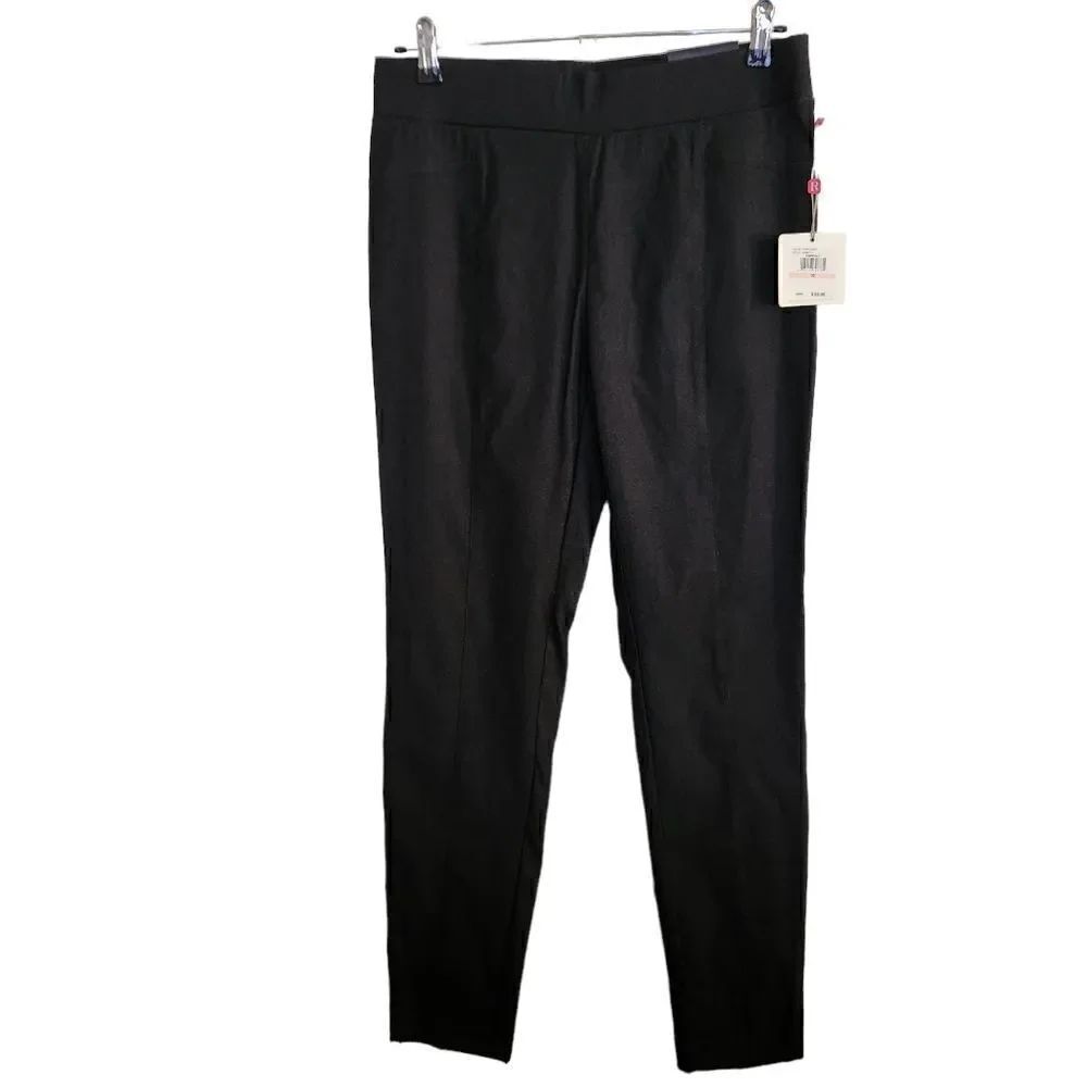 Rafaella Comfort Essentials Womens Pull-On Slim Leg Zip Ankle Size 10